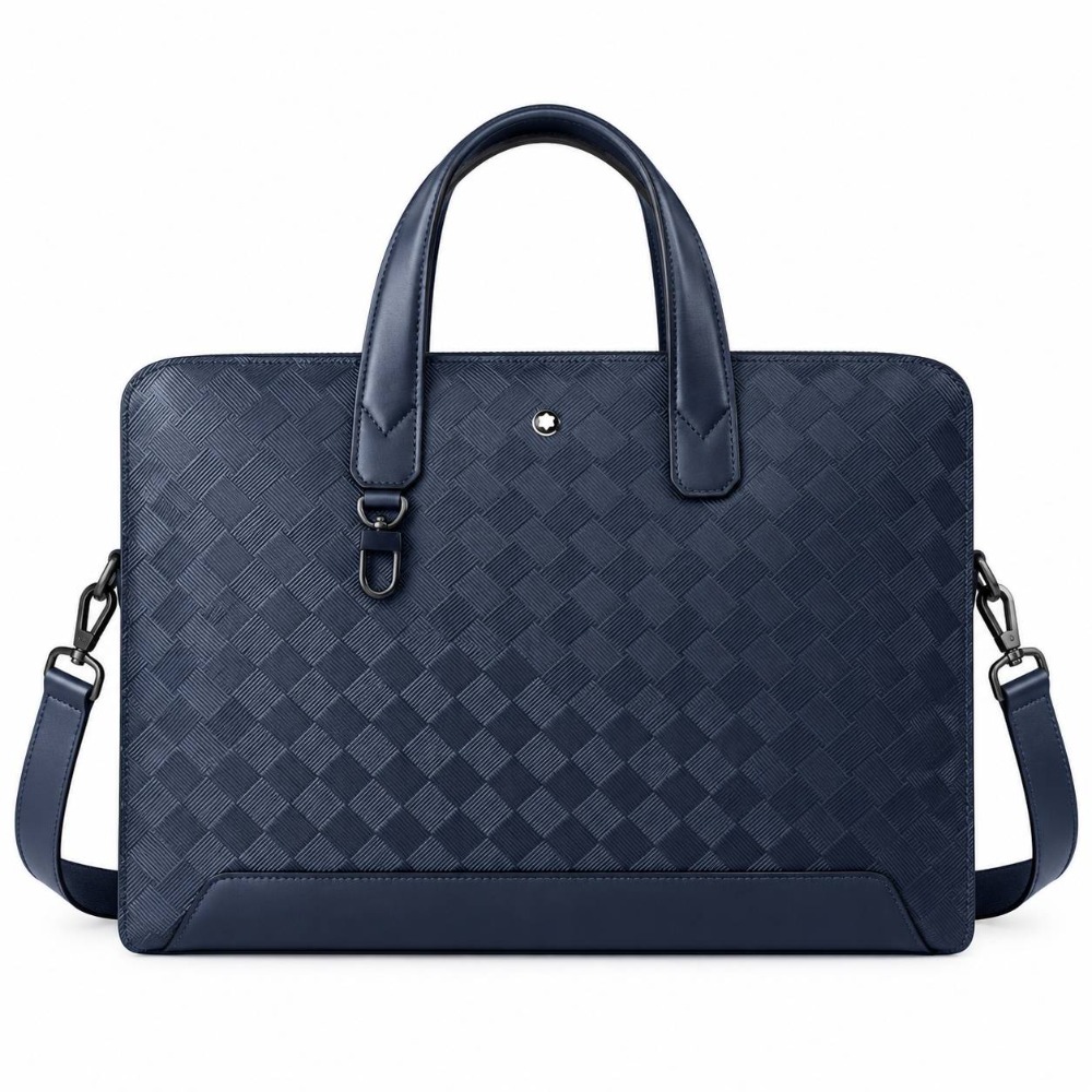 Luxury Bags Tote - Luxe, slanke herenaktetas van hoogwaardig leer,