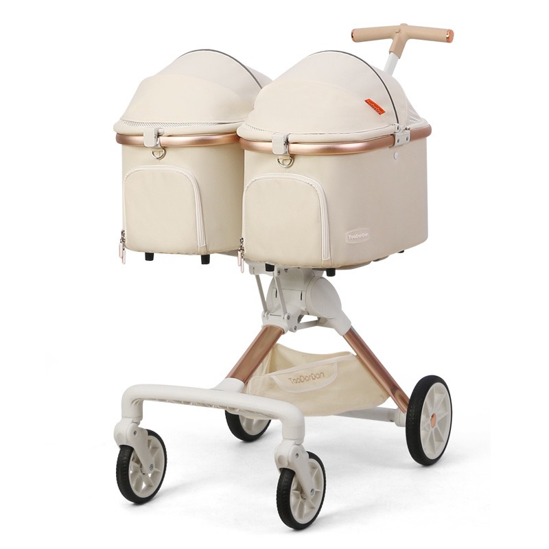 Luxury Bags Cute - Leuke Opvouwbare Kat Wandelwagen voor 2