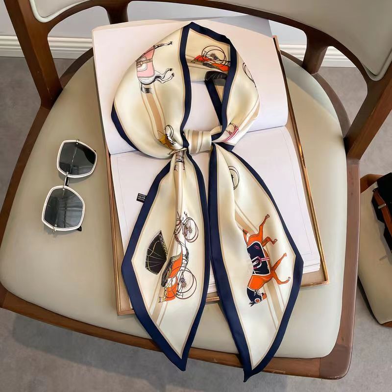 Luxury Bags China - Luxe Ontwerp Zijde Magere Hoofddeksels Sjaal
