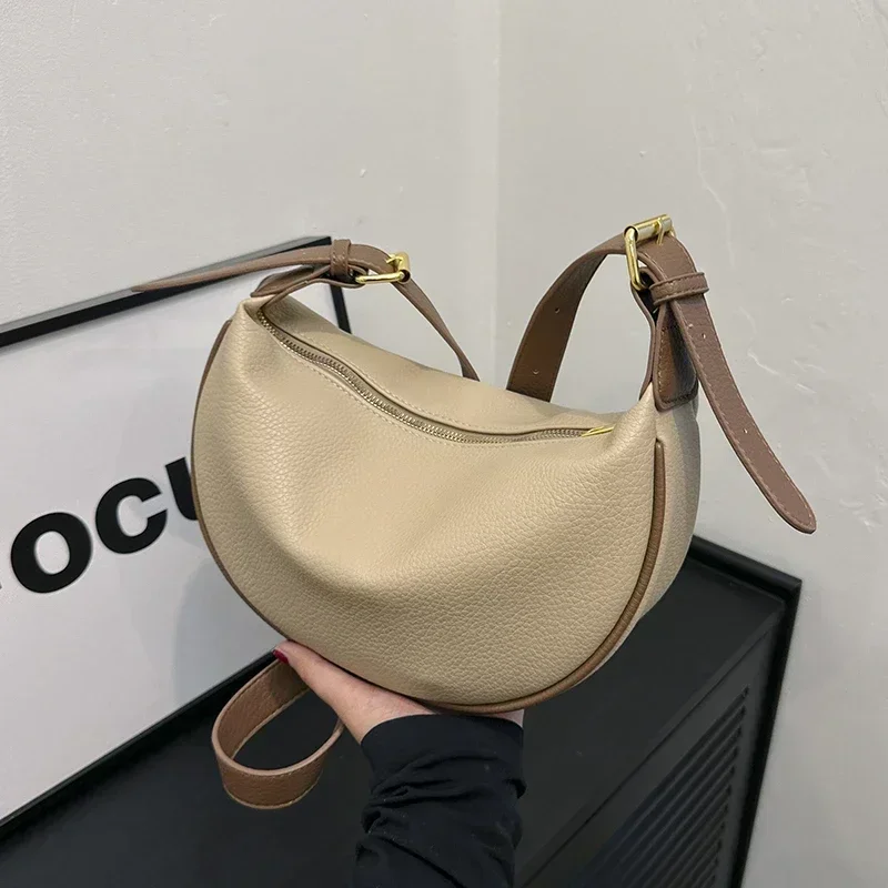 Modevolle effen PU Hobo schoud - Luxury Bags On Sales recensie en prijs