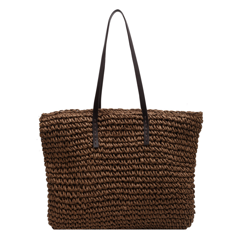 Strooien geweven draagtassen,  - Luxury Bags Tote recensie en prijs