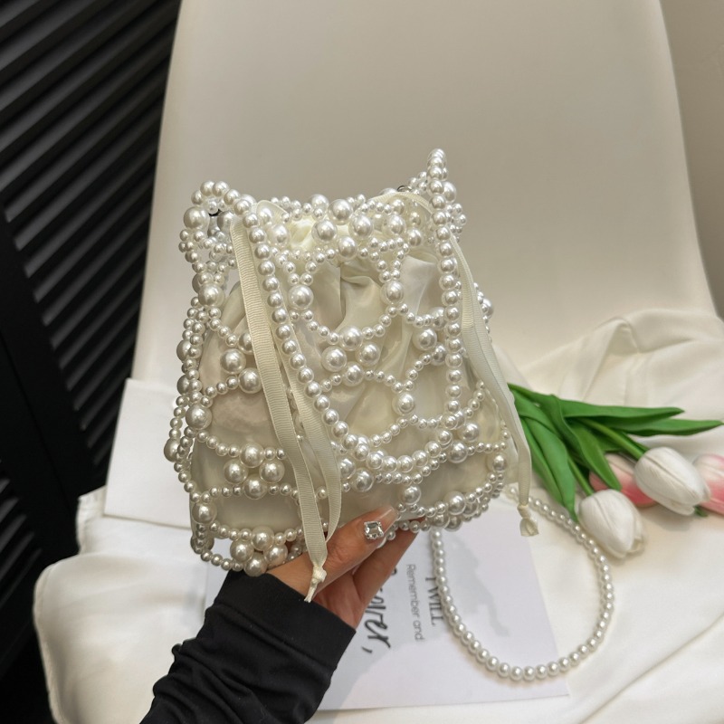 Witte kralenversierde schouder - Luxury Bags On Sales recensie en prijs