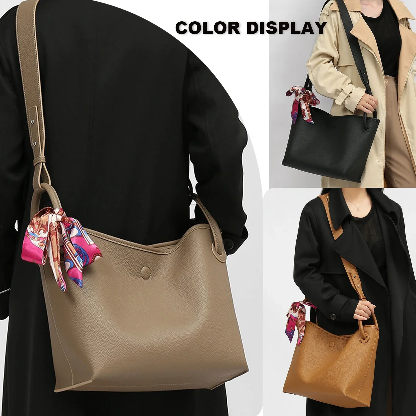 Luxe dames handtas van PU leer - Luxury Bags China recensie en prijs
